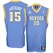 adidas Denver Nuggets #15 Carmelo Anthony Youth Light Blue Replica Basketball Jersey Image