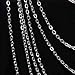 RHX Lady Vintage Style 7 layer Long Tassel Pendant Necklace Sweater Chain Silver New