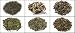 Premium Pure Teas, 6 Loose Leaf Teas: Keemun Superior, Darjeeling Malt #235, Finest J...