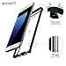 Galaxy Note 7 Case, POETIC Affinity Series Premium Thin/No Bulk/Clear/Dual material Protective Bumper Case for Samsung Galaxy Note 7 (2016) Black/Clear