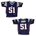 Kinder / Jungen NFL New England Patriots Mayo #51 Athletic Comfortable Fit Kurzärmeliges Trikot Hemd (Größe: L)