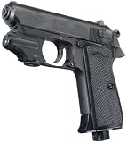 Walther PPK Blow - back BB Gun with Laser Black
