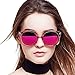 Bluekiki Polarized Mirror Fashion Oversized Round Women Sunglasses