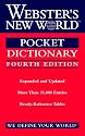 Webster's New World Pocket Dictionary, Fourth Edition
