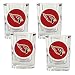 Arizona Cardinals 4 Piece Shot Set