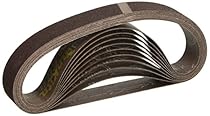 Makita 742303-3 1-1/8-Inch x 21-Inch Abrasive Sanding Belts - 80 Grit (10pk)
