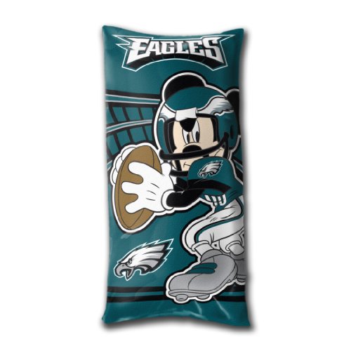 Disney/NFL Philadelphia Eagles Mickey Mouse Fold-Up Body Pillow