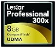 Lexar Professional Series 8 GB 300x UDMA CompactFlash Memory Card CF8GB-300-381