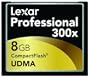 Lexar Professional Series 8 GB 300x UDMA CompactFlash Memory Card CF8GB-300-381
