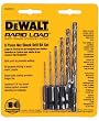 DEWALT DW2551  6 Piece 1/16-Inch to 1/4-Inch Hex Shank Twist Drill Assortment