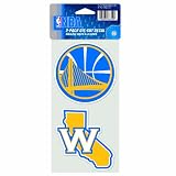 NBA Golden State Warriors 4-by-8 Die Cut Decal