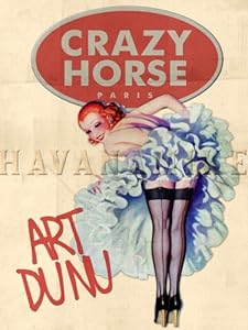 CRAZY HORSE Paris France Moulin Rouge Vintage Art Print Poster Pinup Girl 18X24
