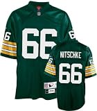Men`s Green Bay Packers #66 Ray Nitschke Team Retired Premier Jersey - M