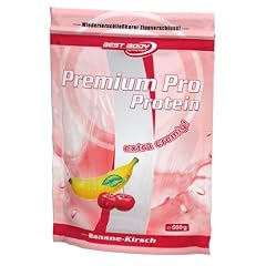 Best Body Nutrition Premium Pro Protein Banane Kirsch, 1er Pack (1 x 500 g Beutel)