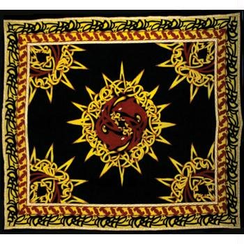 Celtic Sun Dolphins Tapestry