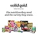 Solid Gold MMillennia Holistic Dry Dog Food, Beef & Brown Rice with Peas, Moderately Active Adult Dogs, All Sizes, 4lb Bag
