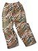 Zubaz Miami Dolphins Team Color Zebra Pants, Aqua Orange