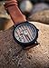 CUCOL Eco Faux Wooden Dial Watches for Men and Women Leather Band Casual Wristwatch