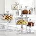 Glass Pedestal Candy Jars: 15" H