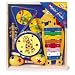 6 Piece Music Tambourine Xylophone Maracas Cymbal triangle