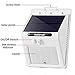 [Larger Version 16LED with Push-button Switch] Outdoor Solar Motion Lights-Built in 2200mah Rechargeable Lithium Battery-Motion Sensor Activated-For Patio Deck Yard Garden Home,2 Modes