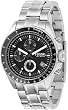 Fossil Fossil Men's Stainless Steel Chronograph Black Dial Watch