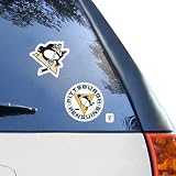 NHL Pittsburgh Penguins 2-Pack 4'' x 4'' Die-Cut Decals