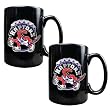 Toronto Raptors 2pc Black Ceramic Mug Set - Primary Logo NBA Basketball