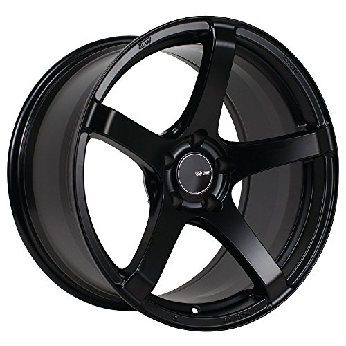18x8.5 Enkei Kojin (Matte Black) Wheels/Rims 5x100 (476-885-8045BK)