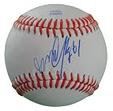 Munenori Kawasaki Autographed ROLB Baseball, Seattle Mariners, Proof Photo of Munenori Signing for Us.