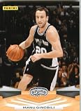 2009 /10 Panini NBA Basketball Card # 193 Manu Ginobili San Antonio Spurs Mint Condition- Shipped In A Protective ScrewDown Display Case!