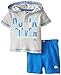 Quiksilver Baby-Boys Newborn Hoody with Blue Shorts