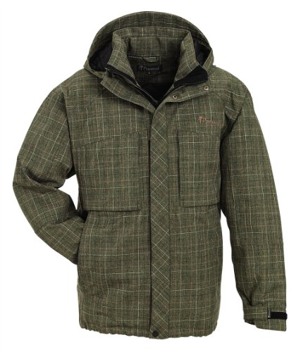 Pinewood Unisex Funktionsjacke Checker, gr&uuml;n/grau, XL, 9752 Preisvergleich