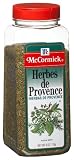 McCormick Herb de Provence (no Msg), 6-Ounce Plastic Bottle (Pack of 2)