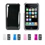 Apple iPhone 3G 3Gs 8GB 16GB 32GB Glossy Slim Fit Crystal Case Back Cover Protector + Free Screen Protector (Many Colors Available)