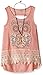 Beautees Girls' High Low Sleeveless Tank Top