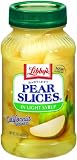 Libbys Pears Sliced in Light Syrup, 24.5-Ounce Jars (Pack of 8)