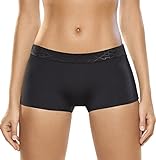 Haby Women's Sports Boyshort Athletic Underwear Quick-dry Technology