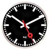 NEXTIME (�ͥ���������) �ݻ��� B&W Wall clock ��30cm 'stripe' B1003003