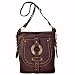 Valentino Brown O-Ring Messenger Bag