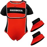 Nike Georgia Bulldogs Infant Bib & Booties Set
