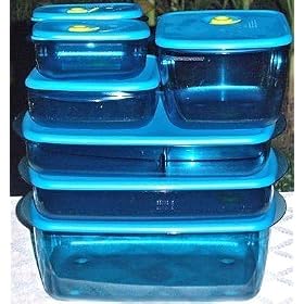 Tupperware 7 Piece Vent N Serve Set