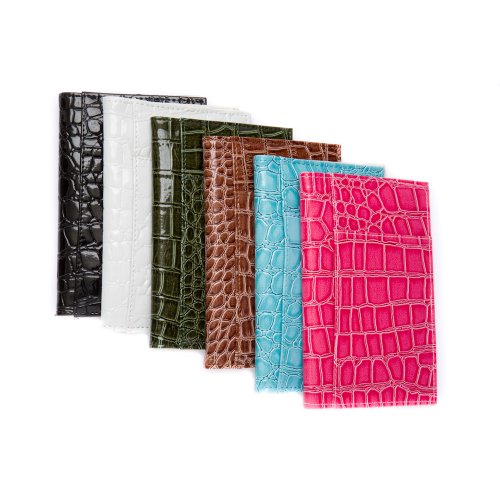 NEW 6 Pack of Croc Passport Covers ID Holders Wallets