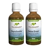 Native Remedies ThyroSoothe and Detox Drops ComboPack