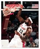 LeBron James Cleveland Cavaliers - Monster Jam - Autographed 16x20 Photograph