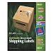 Avery EcoFriendly Labels for Laser and Ink Jet Printers, 5.5 x 8.5 Inches, White, Permanent, Pack of 20 (48226)