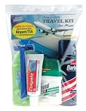 Handy Solutions Travel Kit Men's TSA Approved,  (Pack of 2)
