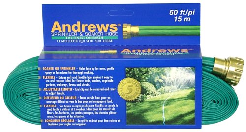 Andrews 50-Foot 2 Tube Sprinkler Hose 10-12348