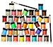 SHANY Cosmetics Mineral base Loose Pearl Eye Shadow Glitter/Eye Shadow 40pc Set with 2 Free Eye Shad