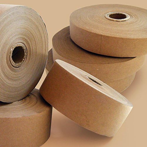 Gummed Tape 3 Inches X 500 Feet. Kraft Paper Gummed Packing, Framing Tape 3" X 500'